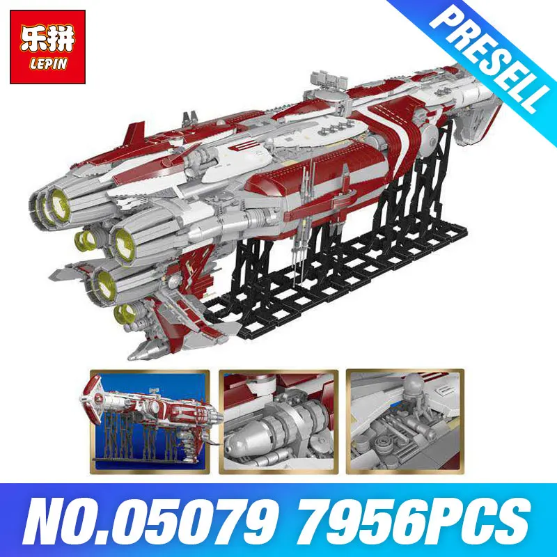 

Lepin 05079 Star Plan Series The MOC Zenith Old Republic escort cruiser Wars Building Blocks Bricks Toys for Children DIY Gifts