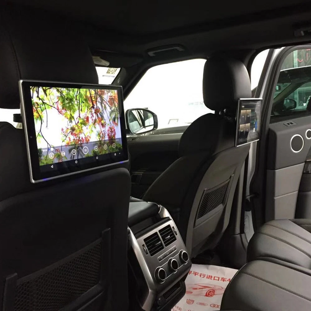 

Car Monitors For Peugeot 308 408 508 3008 4008 Android 6.0 Systems Headrest With Monitor 11.8 Inch Rear Seat Entertainment 2PCS