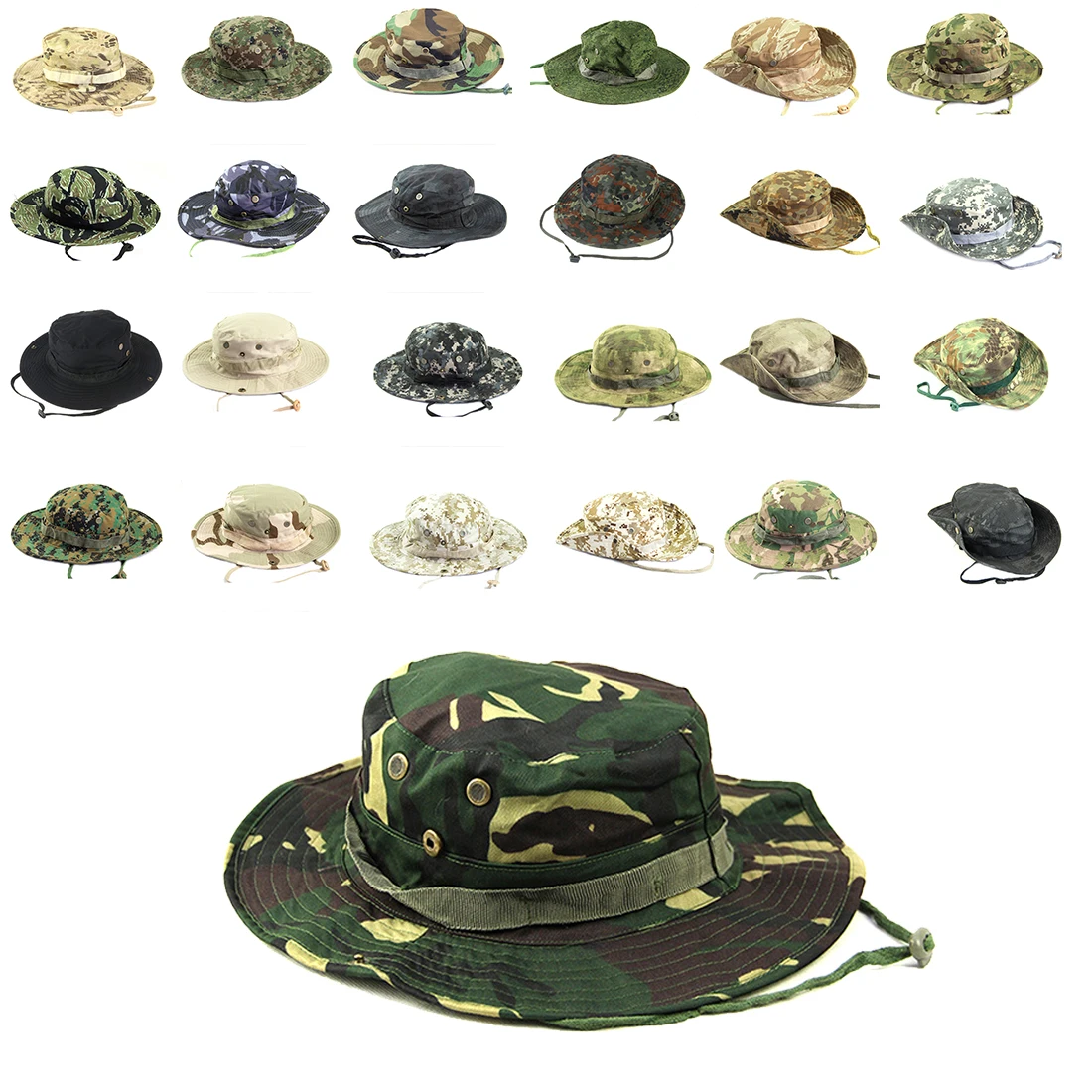 

Nice New Arrival Men Women Unisex Outdoor Hiking Cap Hunting Hat Military Cap Outdoor Wide Bucket Hats Free Shipping