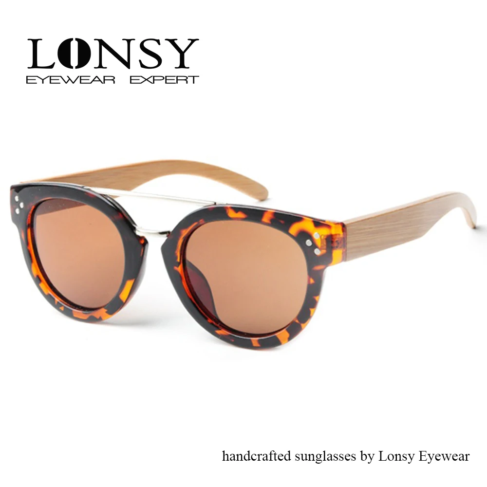Деревянные солнцезащитные очки с синими линзами LS5013|prescription sunglasses|lens sunglassessunglasses