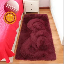Винный красный прямоугольный ковер Палас, коврик для ванной, лохматый коврик, Впитывающий Коврик для двери, молитвенные коврики, Tapetes Para Quato Nice Alfombras