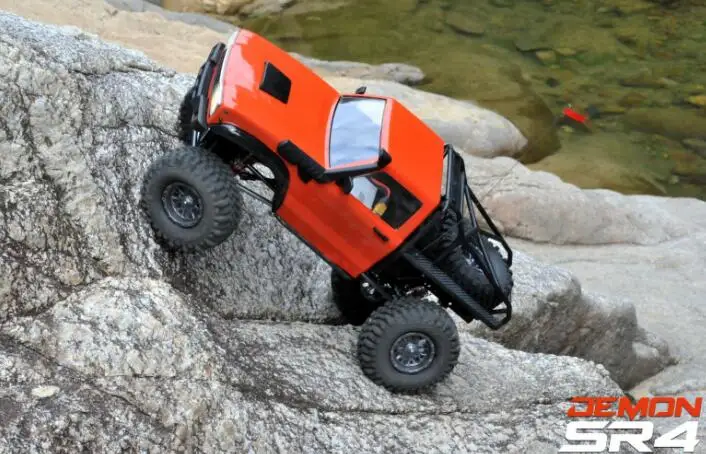 2018 CROSSRC DEMON SR 4 1:10 весы rc 4X4 RC rock cralwer Cralwer грузовик с мягким корпусом наборы 4wd compaible