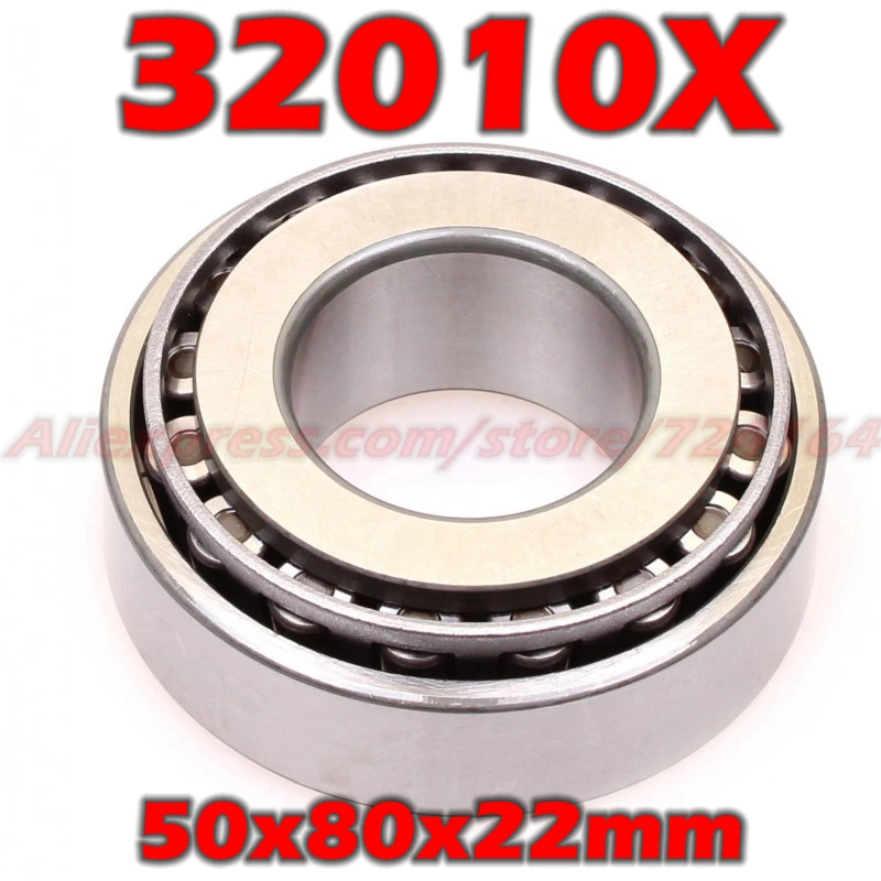 type, tier, pack Bearing 32010X single row tapered roller 50-80-20-20-15 mm 