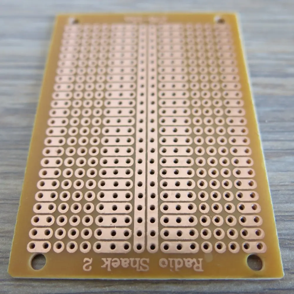 10 pcs/lot universal 4.9x6.9cm prototyping circuit board Stripboard