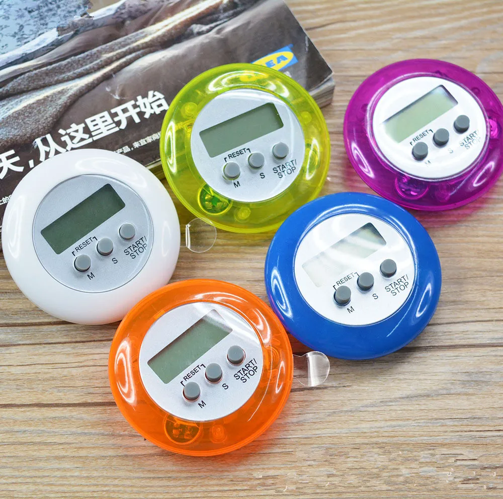 

LCD Digital Kitchen Countdown Magnetic Timer Back Stand Cooking Timer Count UP Alarm Clock Kitchen Gadgets Cooking Tools