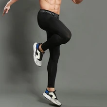 Мужские трико для бега, брюки,, мужские спортивные Леггинсы, спортивная одежда, быстросохнущие, дышащие, Pro, компрессионные, для спортзала, фитнеса, спортивные брюки