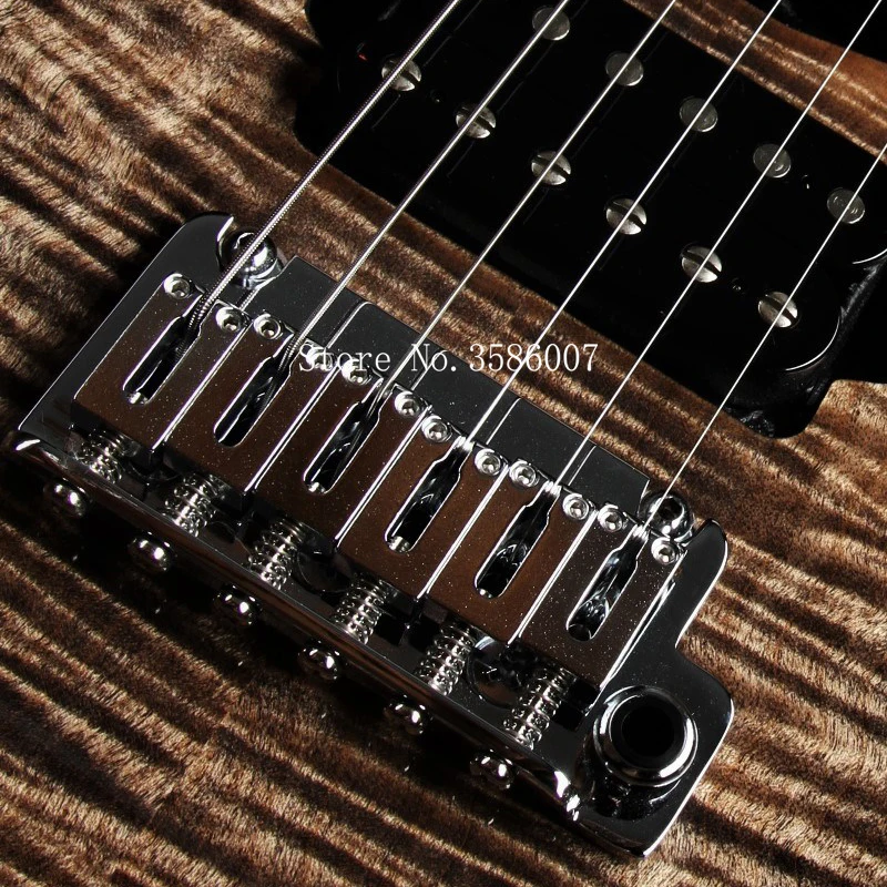 Электрическая гитара fermer customshop/su/Trans Charcoal Burst/6 струн двойная вибро мост