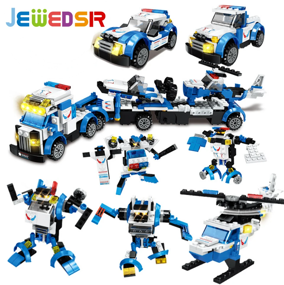 

Jewedser Special intelligence unit ABS plastic small particles back to legon building blocks puzzle educational children's toys