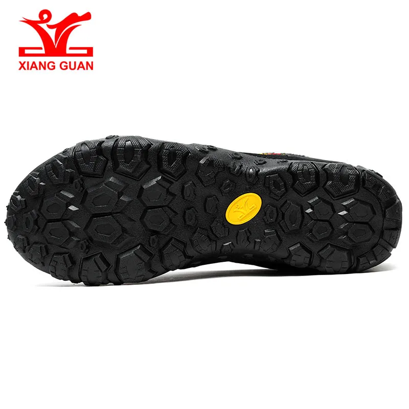 Xiang Guan man outdoor sports shoes athletic light weight hiking shoes women climbing sneakers Black Outdoor Hiking Shoes 36-45#