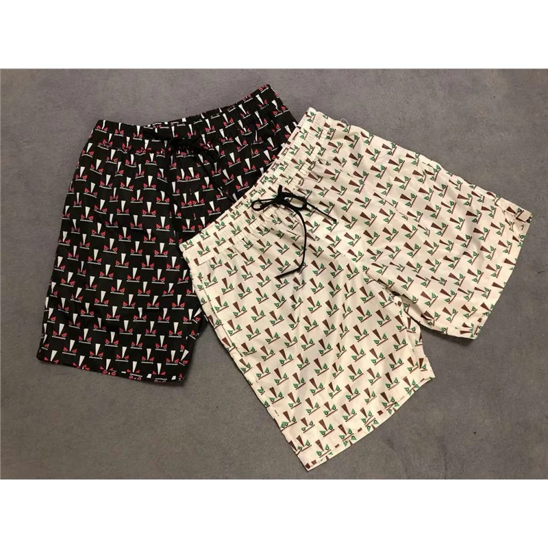 أعلى 2019 جديد الصيف أزياء الرجال مجلس السراويل الشاطئ العلامة التجارية السراويل تصفح برمودا الغمد دي ماركا طباعة الرجال Boardshorts 3XL