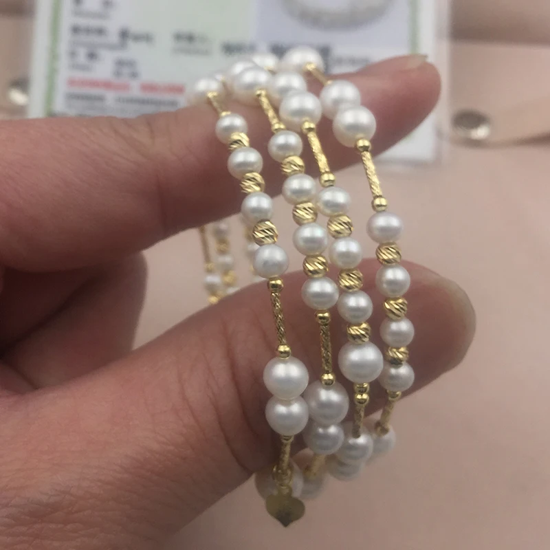 SL18K10023 18K  AU750 Gold bracelet bangles (23)