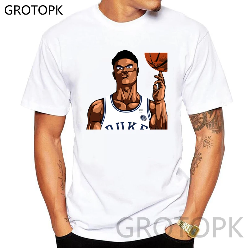 

Zion Williamson T Shirts Men Harajuku Tshirt Men Funny Print Hip Hop T-shirt Cotton Streetwear Casual Tee Shirt Homme Tops