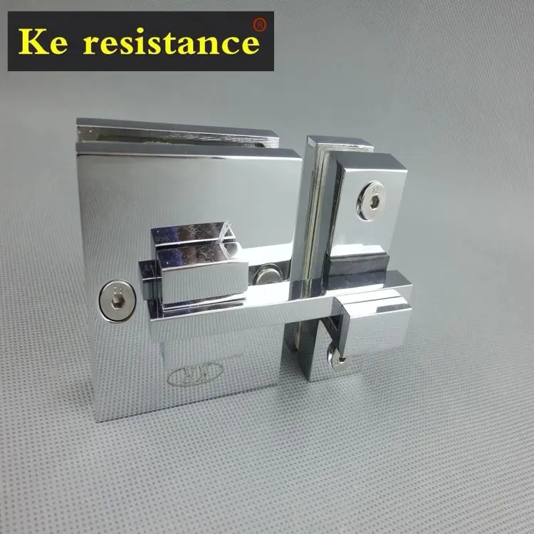 Ke resistant stainless steel glass door latch door glass door latch