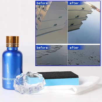 

Car Plating Agent Set 9H 30ml Ceramic Polishing Hydrophobic Glass Anti scratches Practical
