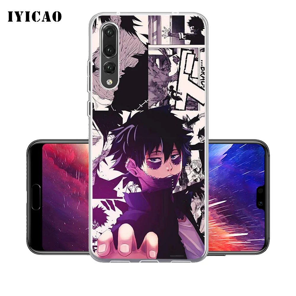 IYICAO аниме My Hero academic Мягкий силиконовый чехол для телефона Huawei P30 P20 Pro P10 P9 P8 Lite P Smart
