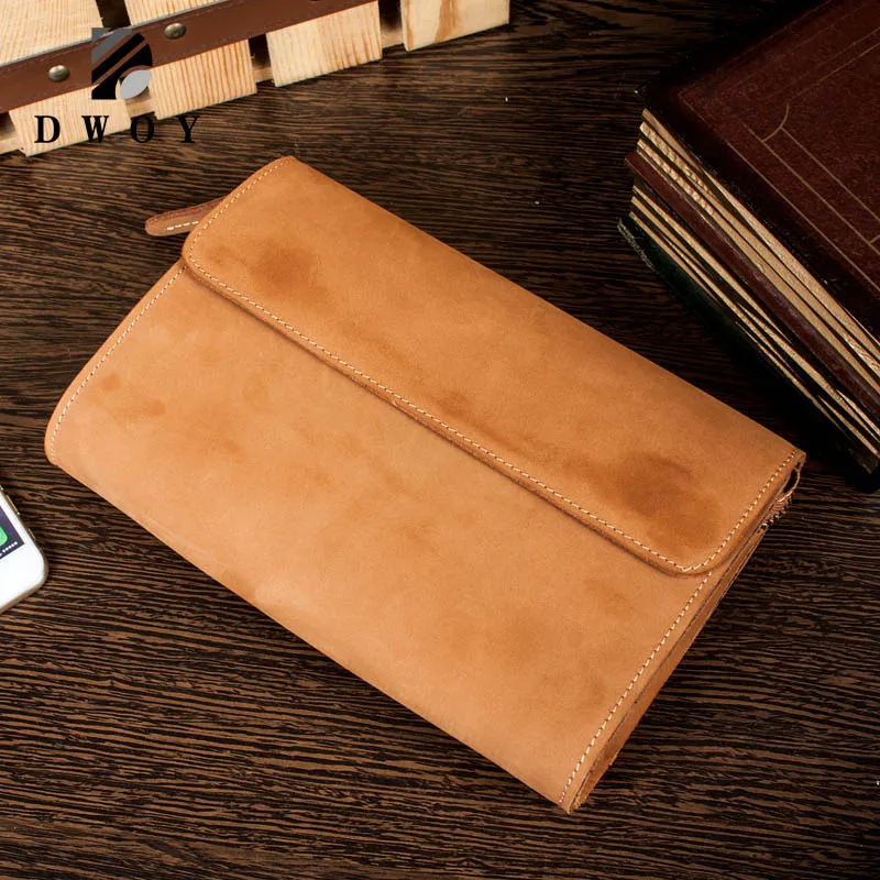 Мужской кошелек Crazy Horse из натуральной кожи с отделением для карт|male purse|leather wallet