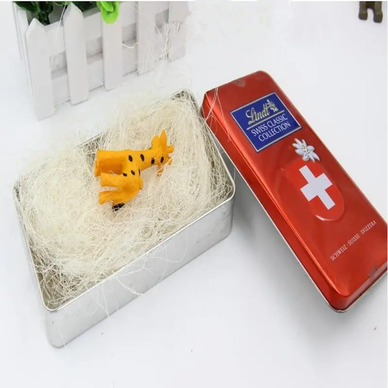 10g/bag Nature Sisal Rustic Nest Wedding Gift Box Filler DIY Flower Bouquet Package Filling Material Party Favors Decor Supplies