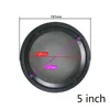 GHXAMP Black Car Ceiling Speaker Grill Mesh Enclosure Net  4 inch 5 inch 6.5 inch Protective Cover Subwoofer DIY speaker ABS ► Photo 3/6