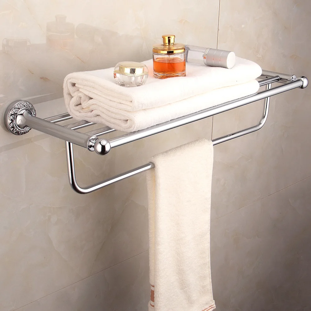 AUSWIND держатель чашки для зубной щетки полированные аксессуары для ванной комнаты наборы Современные Резные хромированные полотенца кольцо sShower Caddy Rack