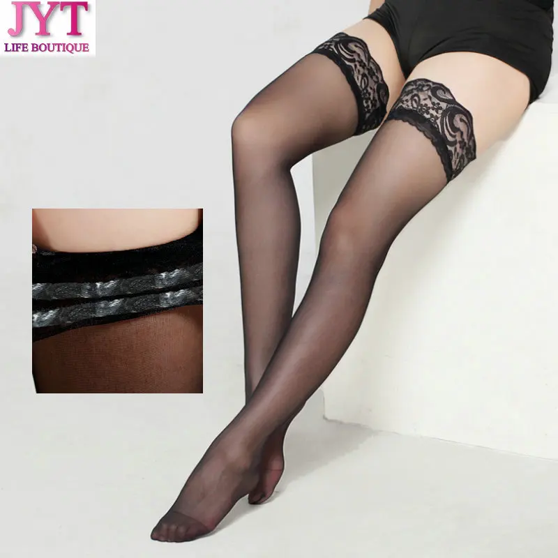 6 Colors Sexy Women non slip silicone stocking Thigh High women's