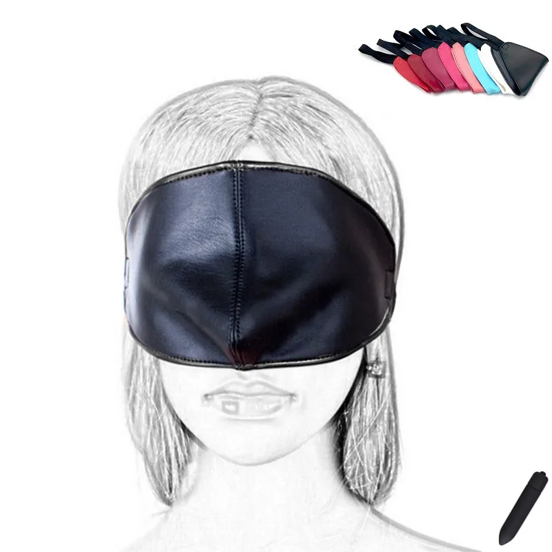 New Leather Fetish head Bondage wrap nose eye Mask Hood BDSM restraint Headgear Sex Toy For Woman man Slave Game | Красота и здоровье