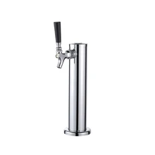Homebrew пивной кран/кран из нержавеющей стали пивная башня с одним краном регулируемая с хромированным покрытием пивная башня аксессуары