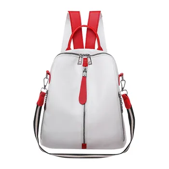 

MUQGEW Women's Fashion Backpack Large Capacity Computer Bag Solid Color Shoulder Bag Lady Anti-theft Backpack 2019