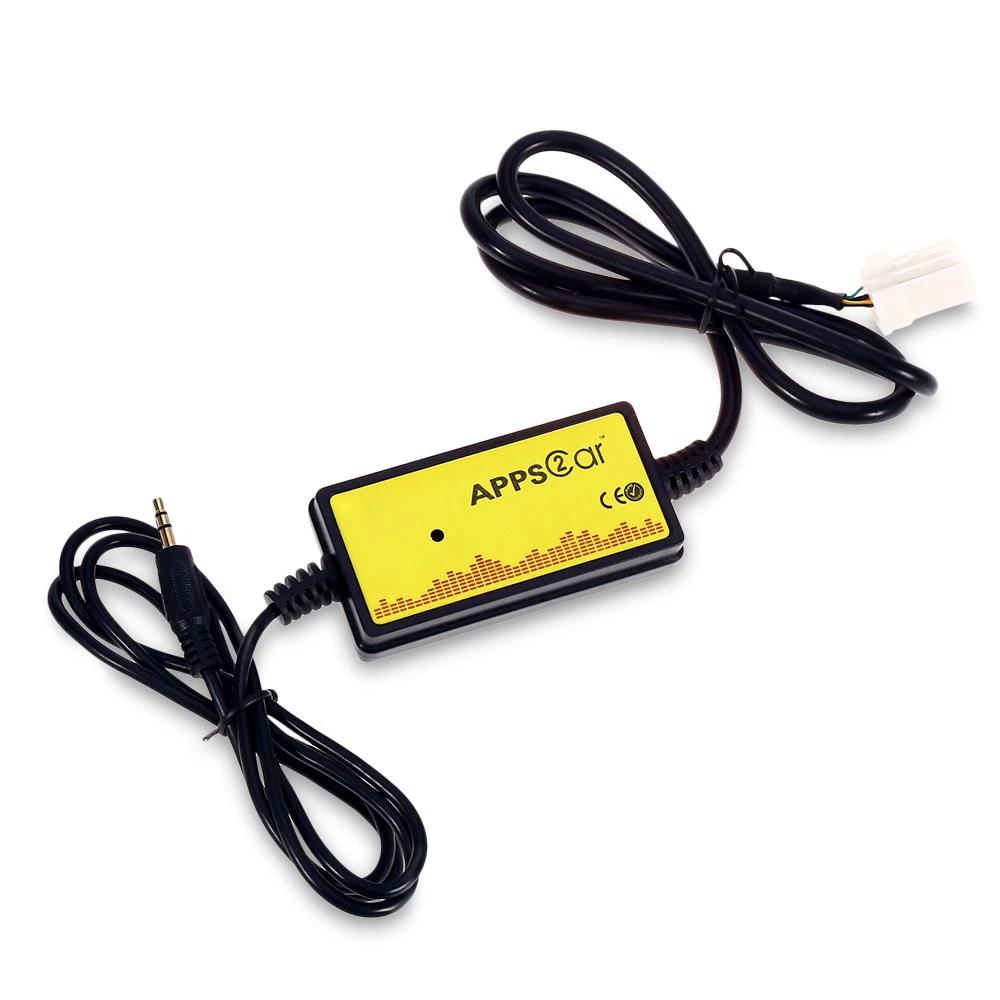 2017 New Arrival 12V Car Audio Adapter 3.5mm Audio Output CD Changer