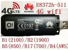 Открыл Huawei e8372 150 Мбит/с модем e8372-511 4 г Wi-Fi маршрутизатор 4 г LTE Wi-Fi модем LTE band1/2 /4/5/17, PK e8278 w800 e5372 E3276