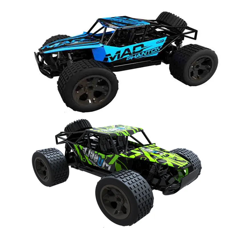 1/18 2.4G 15km/h High Speed Racing Off-road Desert RC Buggy Car Remote Control Vehicles Truck Toys for Children 