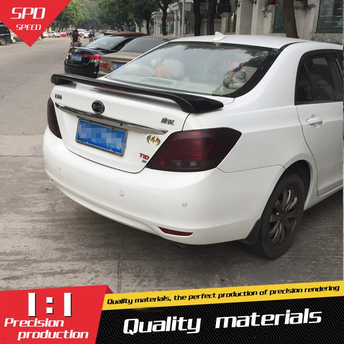 

For Geely Byd Surui Spoiler ABS Material Car Rear Wing Primer Color Rear Spoiler For Geely Byd Surui Spoiler 2011-2014