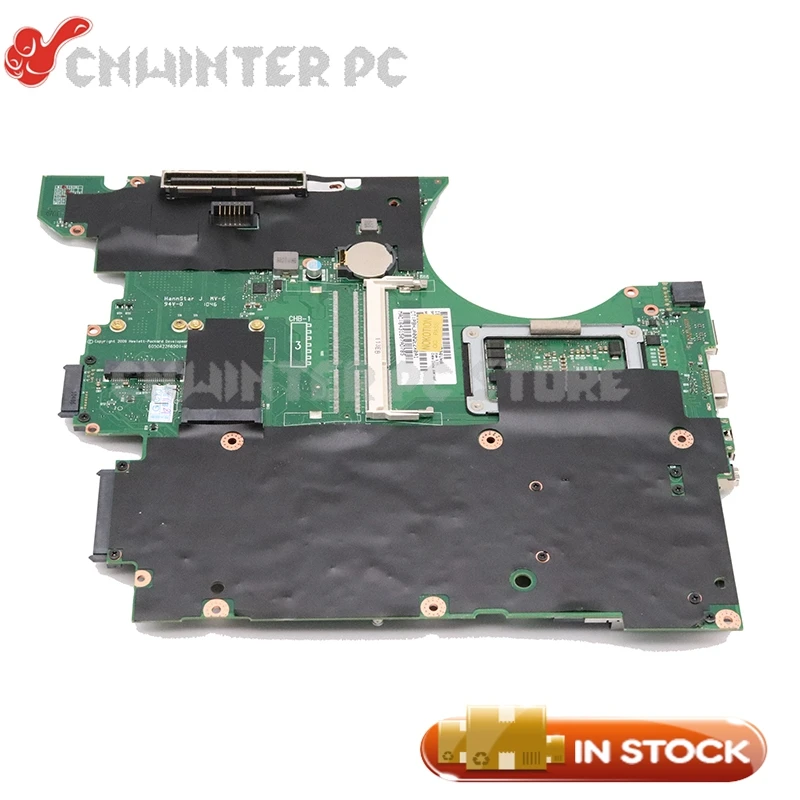 NOKOTION 595698-001 اللوحة الرئيسية ل hp elitebook 8740 w 8740 p اللوحة المحمول QM57 ddr3 مع فتحة الرسومات