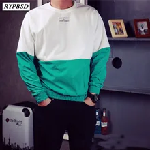 Moletom Beisebol Patchwork Hoodies Male Crewneck Sweatshirt Hedging Japanese Baseball Uniform Sweatshrt Cool Pullover