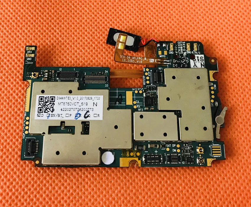  Used Original mainboard 4G RAM+64G ROM Motherboard for Leagoo T5 MT6750T Octa Core 5.5