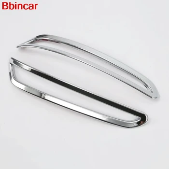 

Bbincar ABS Chrome Rear Back Foglight Fog Light Lamp Surround Cover Frame Trim Gloss Silver For BMW 5 Series G30 G31 2017 2018