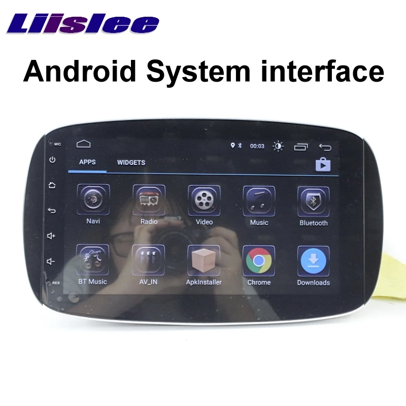 Top Liislee Car Multimedia Player NAVI For Mercedes Benz MB For Smart Fortwo C453 A453 W453 2015~2018 Radio Stereo 4G GPS Navigation 13