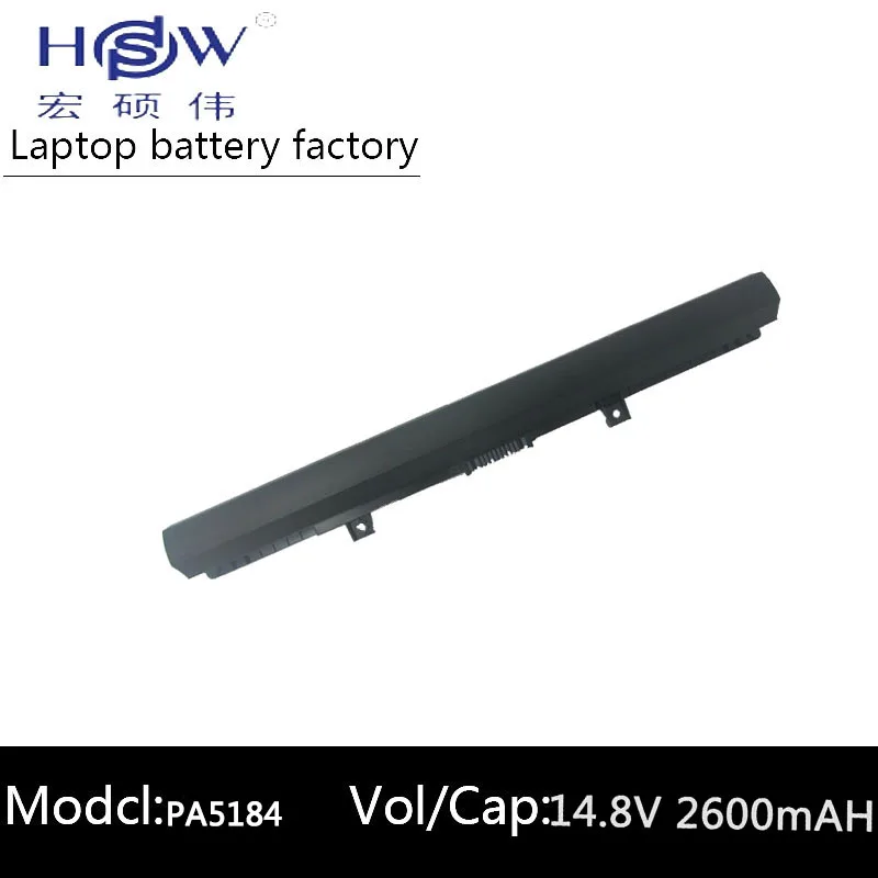HSW PA5184U ноутбук аккумулятор для Toshiba C55 C55D C55T L55 L55D L55T 1BRS PA5185U batteria akku емкостью мА/ч.