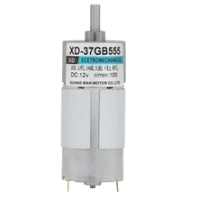 12V DC gear motor speed motor 24V15W gear motor high torque motor zga37rg 12v dc 100 rpm gear box motor 1 34 5 high torque 3500r min reversible motor