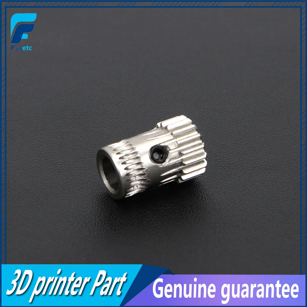1Pc Prusa I3 Acciaio Pulegge Prusa I3 Mk2/Mk3 3D Parti Della Stampante Clonato Btech Dual Ingranaggi Kit Fai Da Te 3D Stampante Ingranaggi Ruota Estru