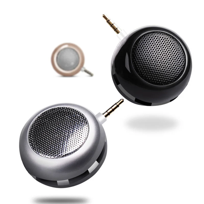

2018 NEW X2 mini 3.5mm jack mobile phone into the speakers Portable mini external loudspeakers Built-in battery for mobile phone