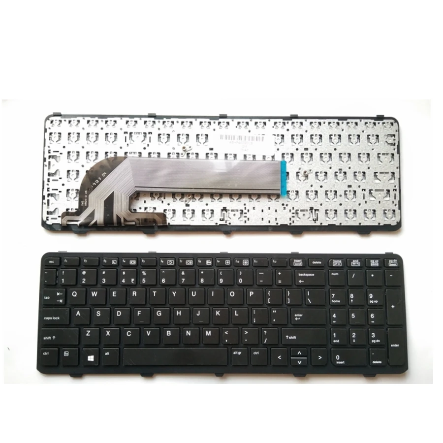 WishingDeals Laptop Backlit Keyboard for HP ProBook 450 G0 450 G1 450 G2 UK Layout without Trackpoint