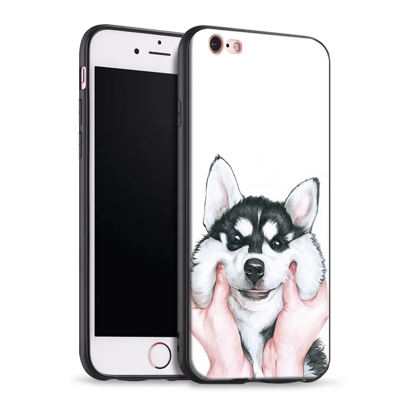 

Siberian Husky Tpu Soft Silicone Phone Case Cover Shell For Apple iPhone 5 5s Se 6 6s 7 8 Plus X XR XS MAX