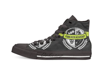 

Punk Rock Academy Casual High Top Canvas shoes sneakers Light Walking Shoes