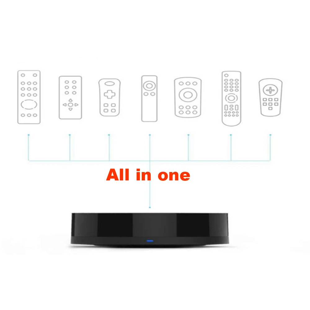  Xiaomi Mijia Universal Intelligent Smart Remote Controller WIFI+IR Switch 360degree Smart Home Auto - 32995192362