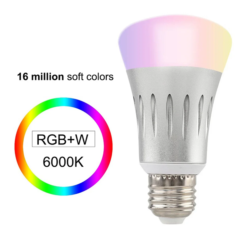 

E27 E26 B22 E14 Wi-Fi Smart LED Light Bulb Dimmable 7W Smartphone Control Multicolor Changing Lights Bulbs ALI88