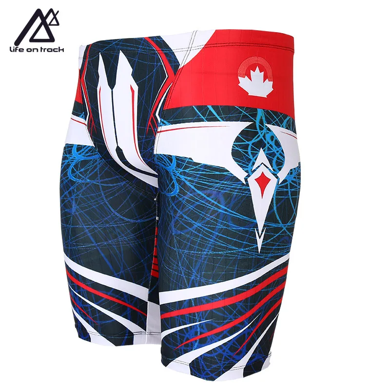 

Summer Men Swim Jammers Quick Dry Swimwear Trunks Tauruswim Professional Sports Suit Sportwear Short Swimsuit Life On Track