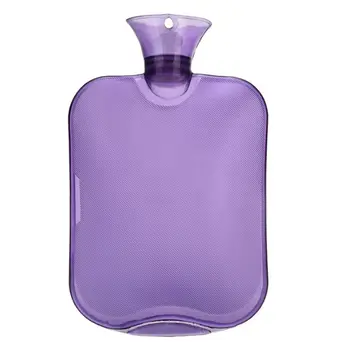 

Safe Craetive Transparent Hot Water Bottle High Density PVC Explosion-proof Hot Water Pack Bag Up Massage Health Care