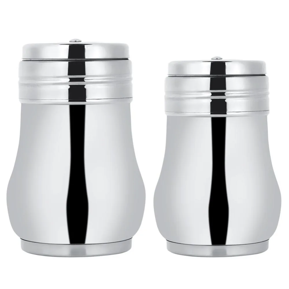 

Stainless Steel Toothpick Holder Pepper Spice Condiment Jar Box Container Kitchen Tool
