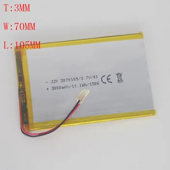 

3.7V li-polymer 3000mah3070105 Large Screen Navigator Tablet 3070100
