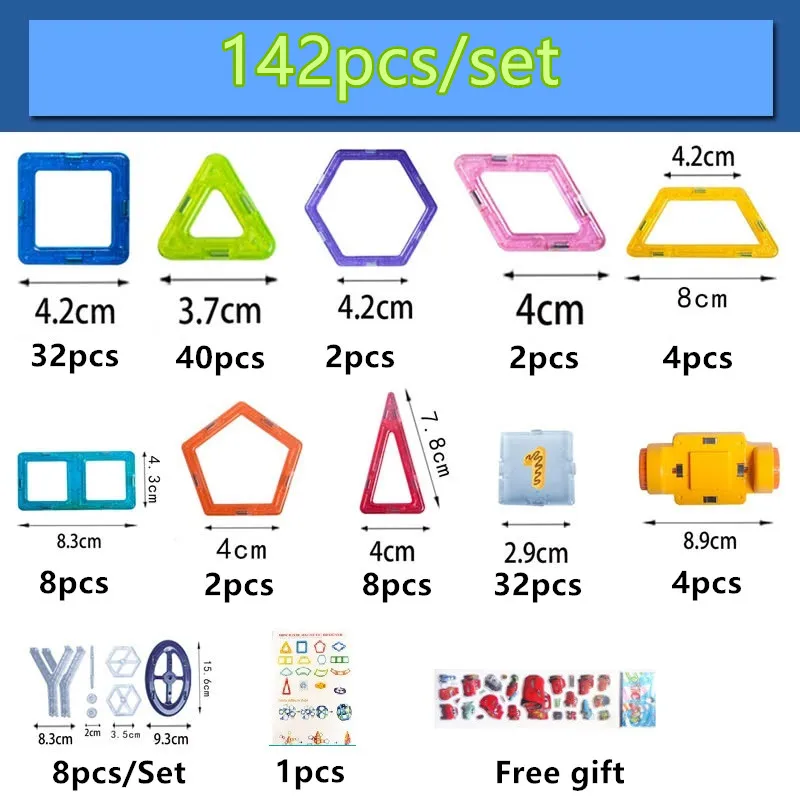 142pcs robot